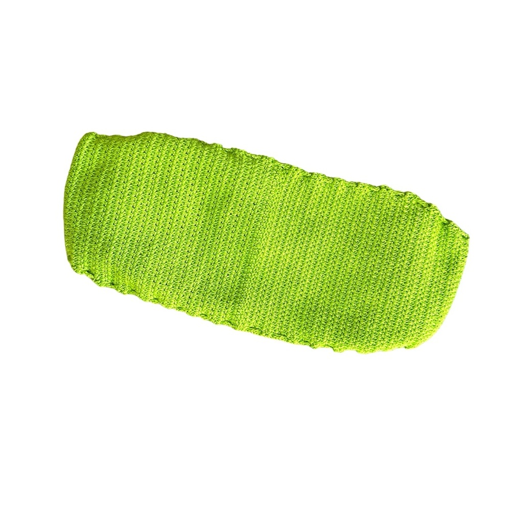 Shondel Bandeau Crochet Swim Top in Lime M/L